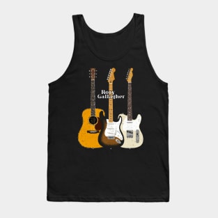 Rory Gallagher Guitars Tank Top